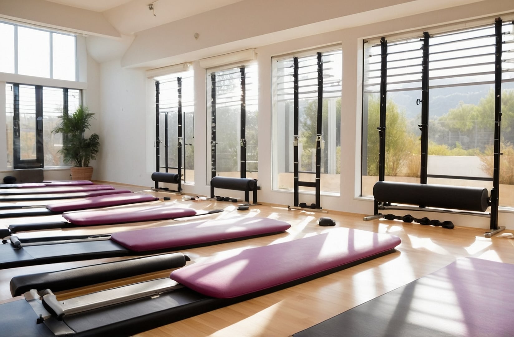 Instalaciones modernas de pilates