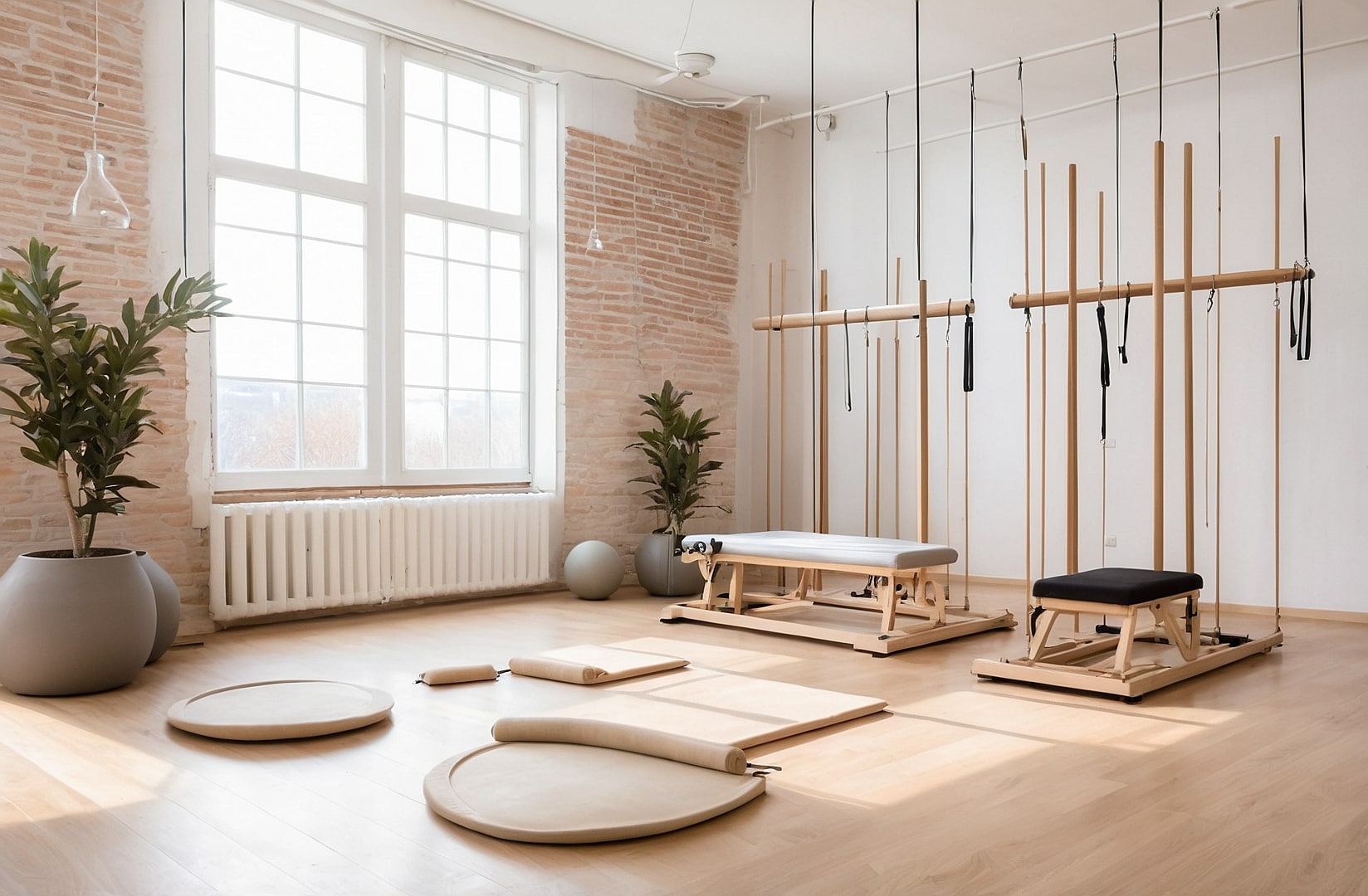 Equipamiento de pilates moderno